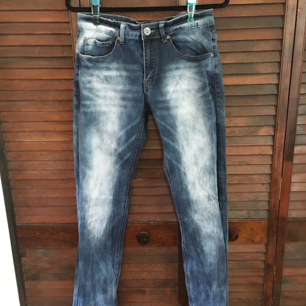 Men’s Versace V19-69 Abbigliamento Sportivo SRL Moto skinny jean